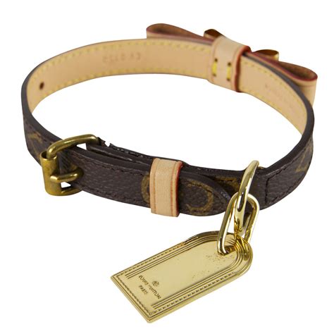 luxury dog collars louis vuitton|louis vuitton collar and leash.